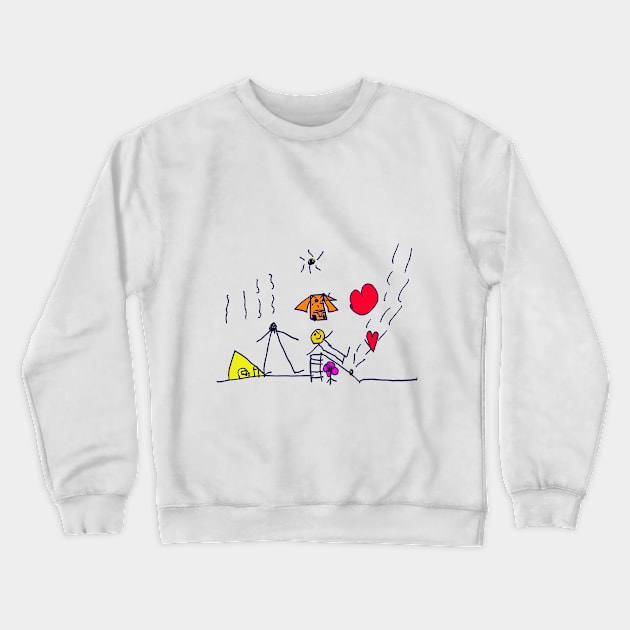 playground Crewneck Sweatshirt by Pirino